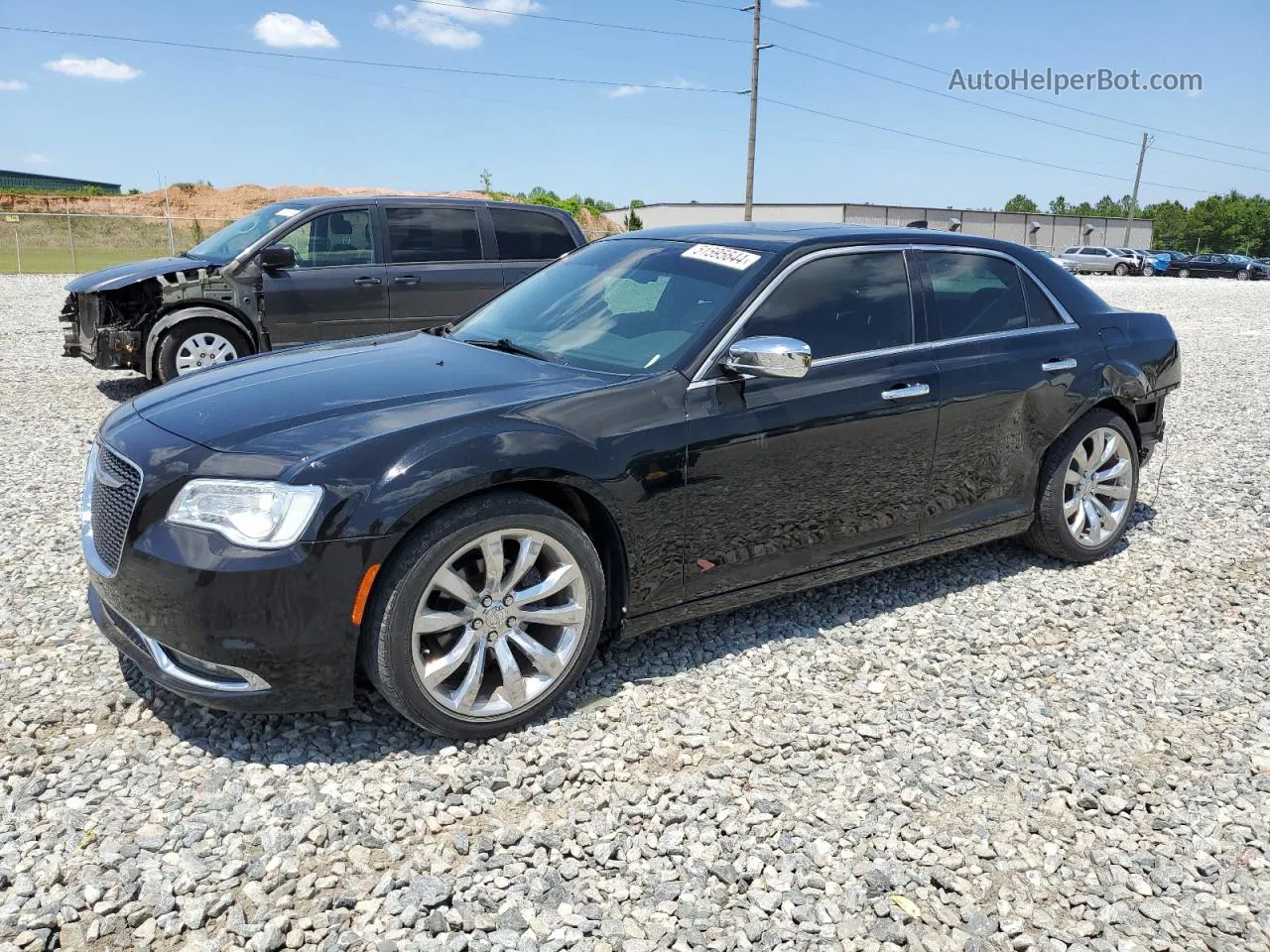 2019 Chrysler 300 Limited Black vin: 2C3CCAEG7KH622999