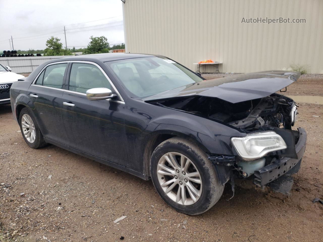 2016 Chrysler 300c  Черный vin: 2C3CCAEG8GH127976