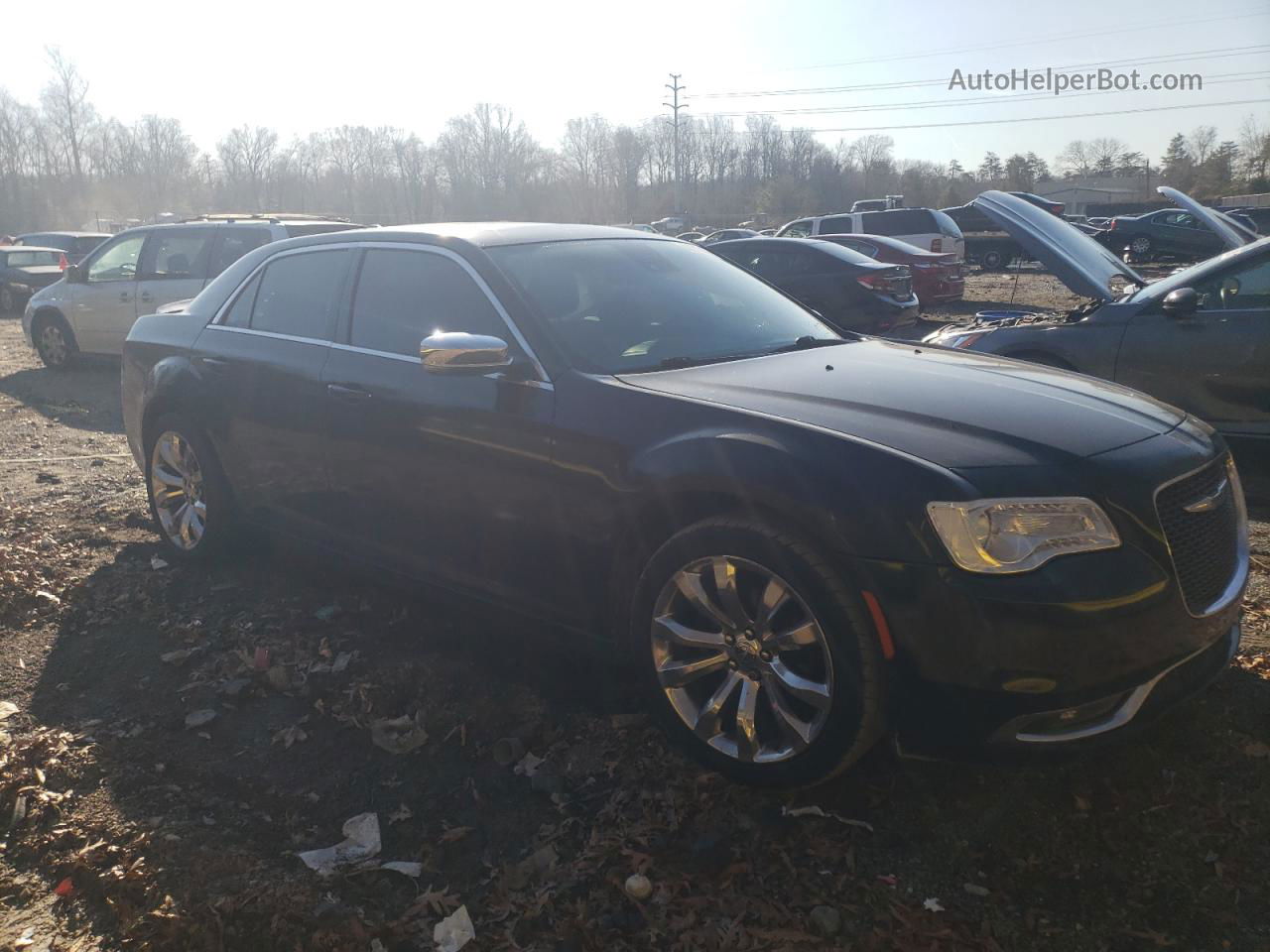 2017 Chrysler 300c  Black vin: 2C3CCAEG8HH586393