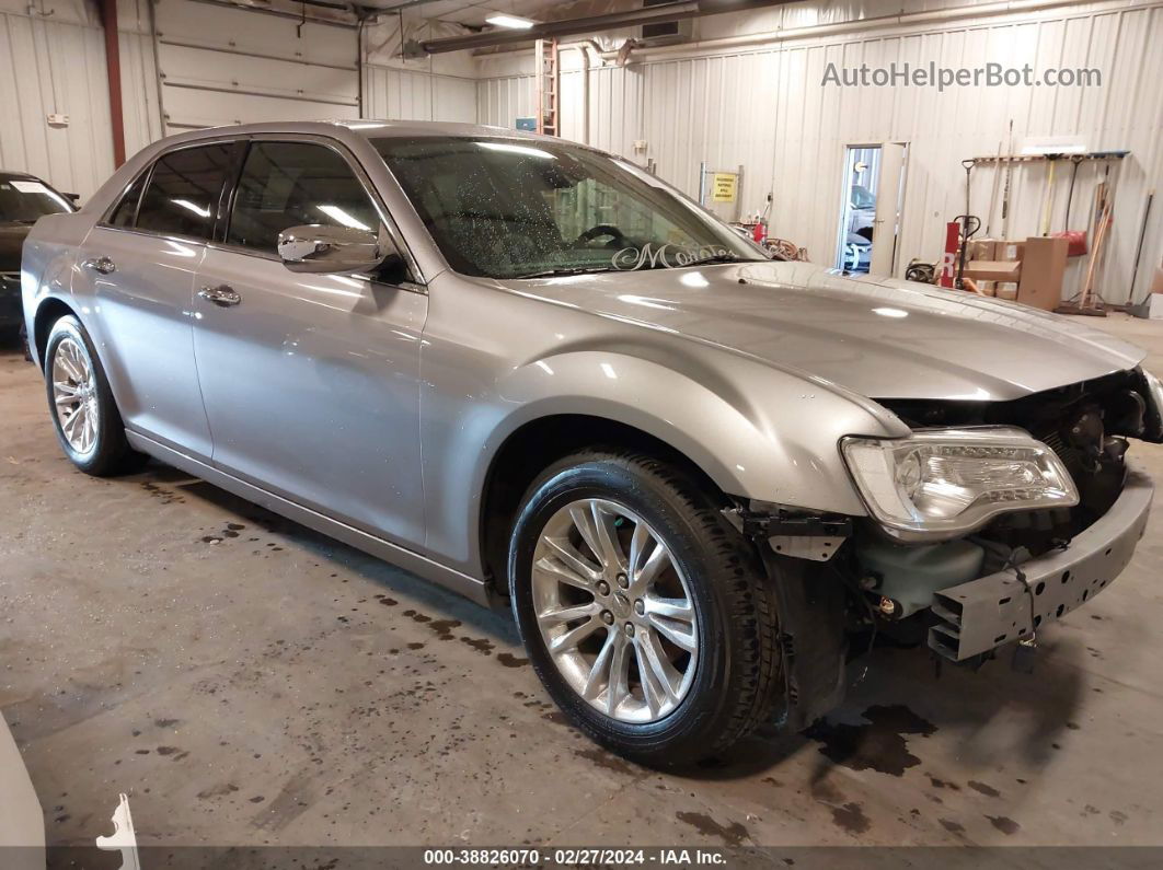 2016 Chrysler 300c   Gray vin: 2C3CCAEG9GH294850