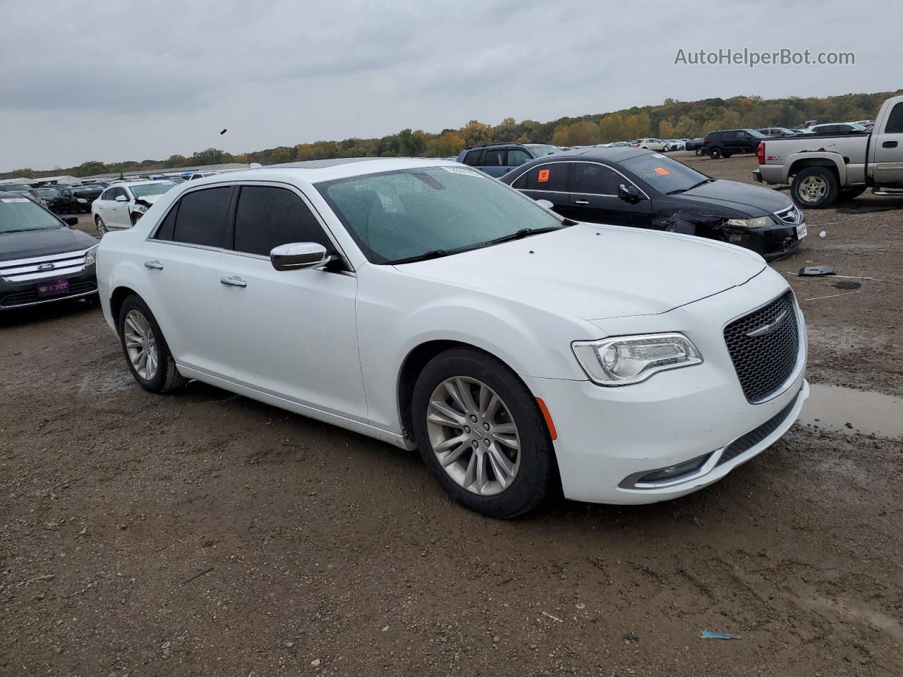 2016 Chrysler 300c  White vin: 2C3CCAEG9GH342668