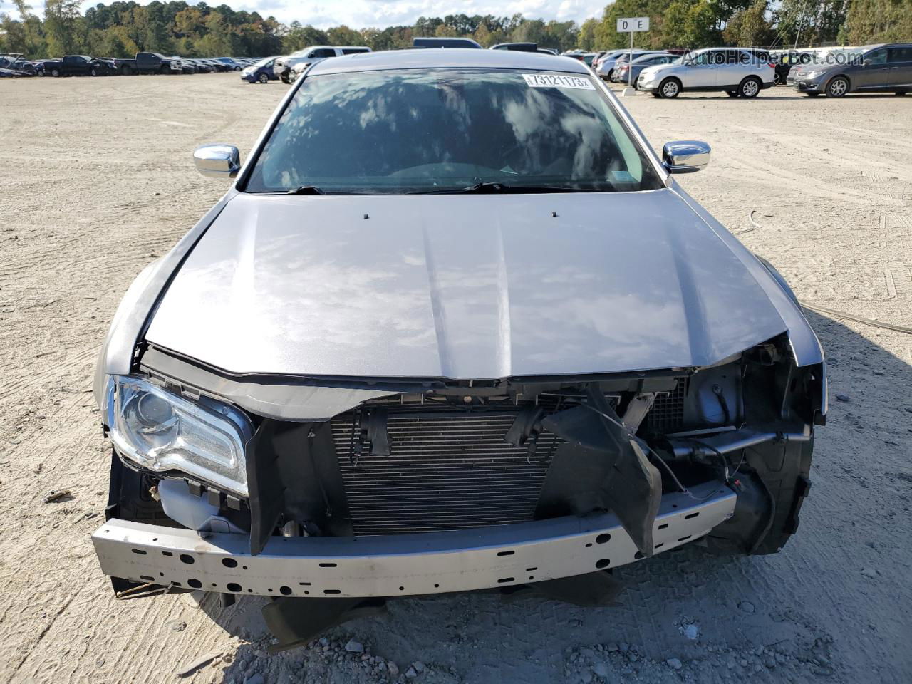 2017 Chrysler 300c  Silver vin: 2C3CCAEG9HH564449