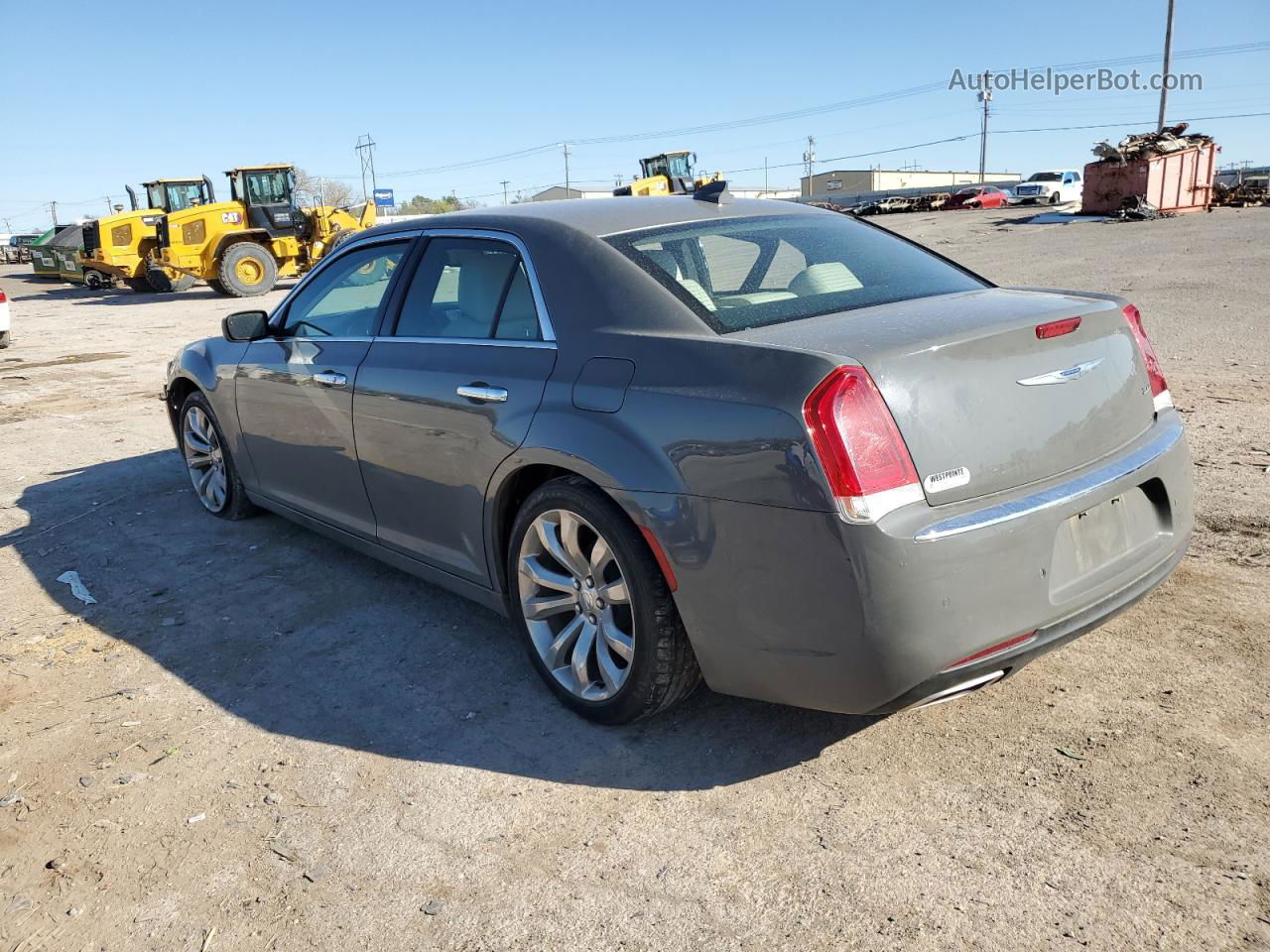 2019 Chrysler 300 Limited Gray vin: 2C3CCAEG9KH511421