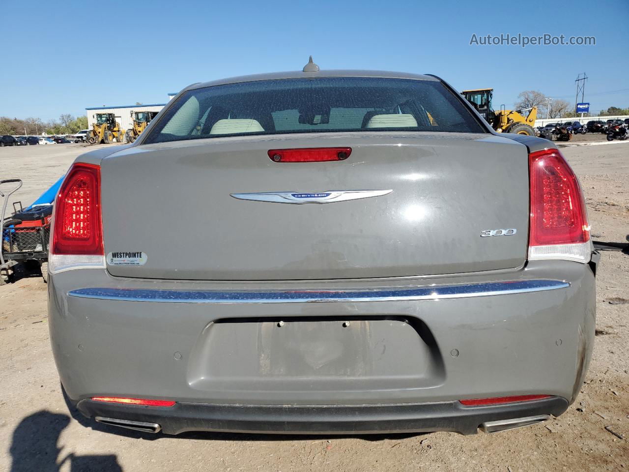 2019 Chrysler 300 Limited Gray vin: 2C3CCAEG9KH511421