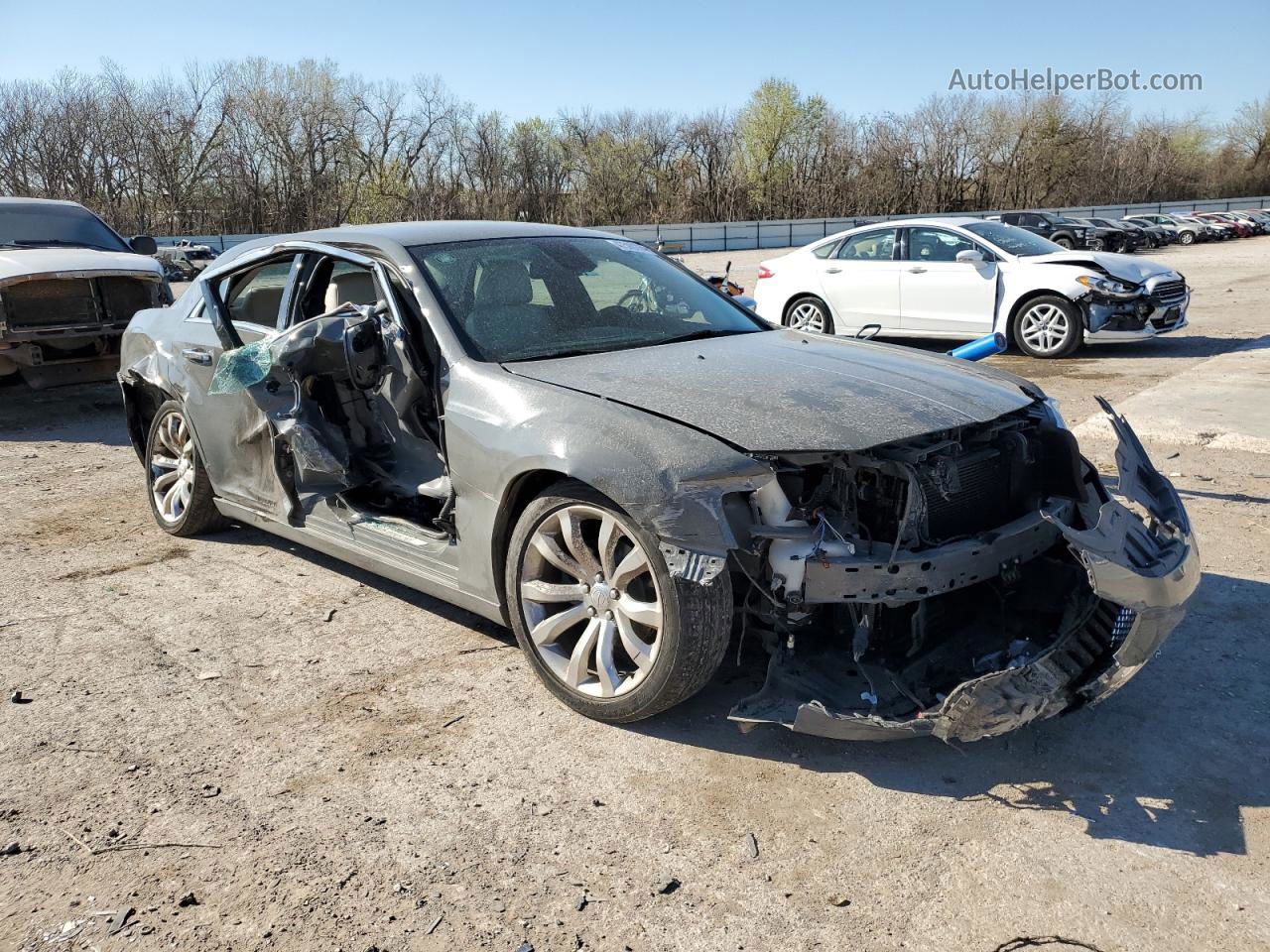 2019 Chrysler 300 Limited Gray vin: 2C3CCAEG9KH511421