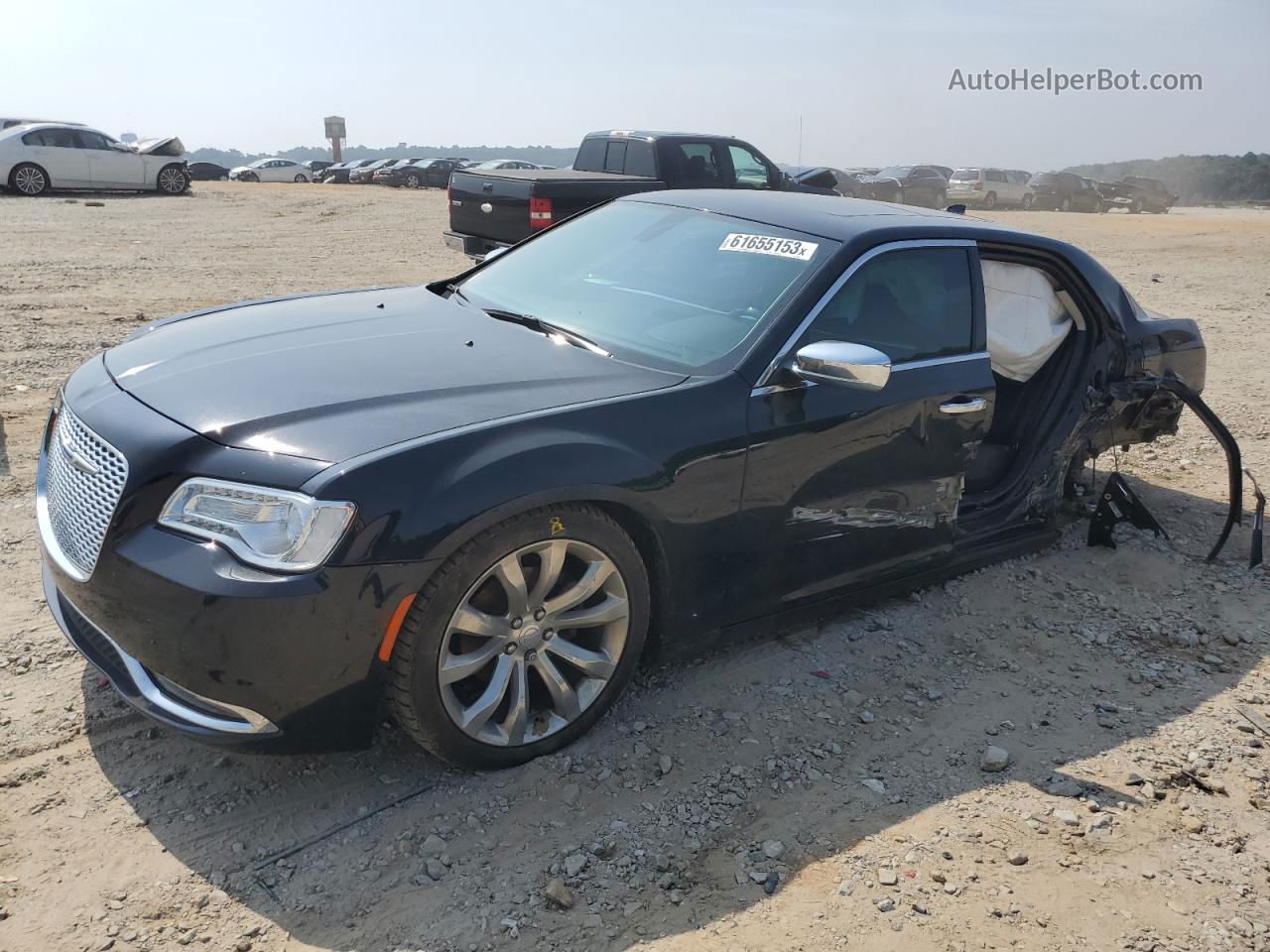 2019 Chrysler 300 Limited Black vin: 2C3CCAEG9KH529627