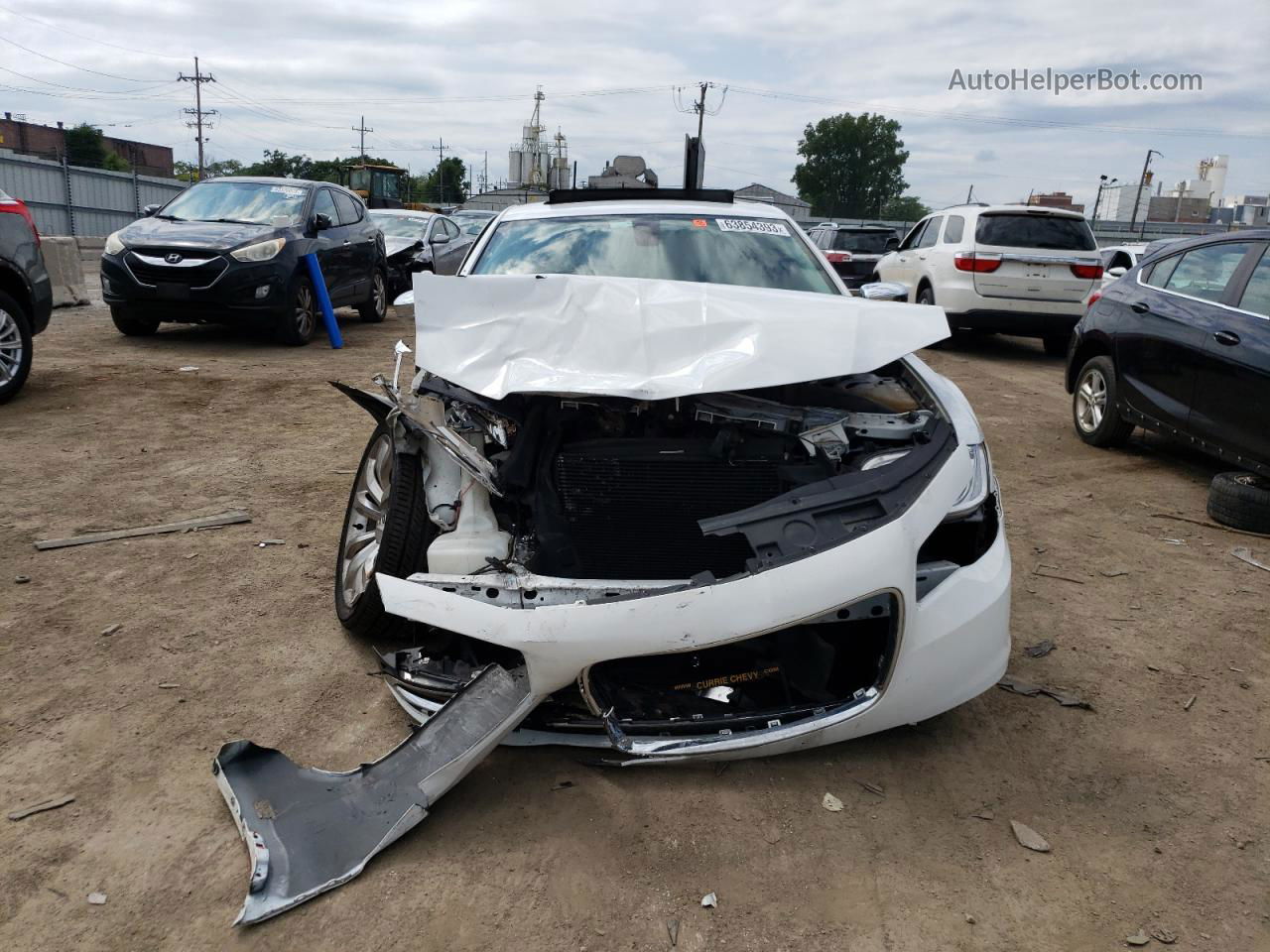 2019 Chrysler 300 Limited White vin: 2C3CCAEG9KH585728