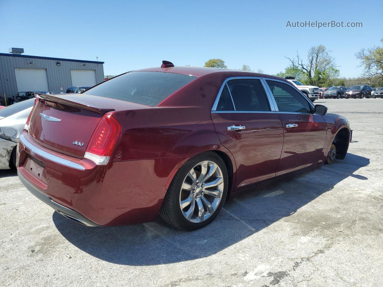 2019 Chrysler 300 Limited Red vin: 2C3CCAEG9KH627637