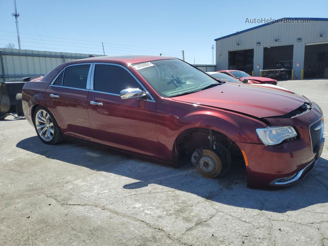 2019 Chrysler 300 Limited Red vin: 2C3CCAEG9KH627637