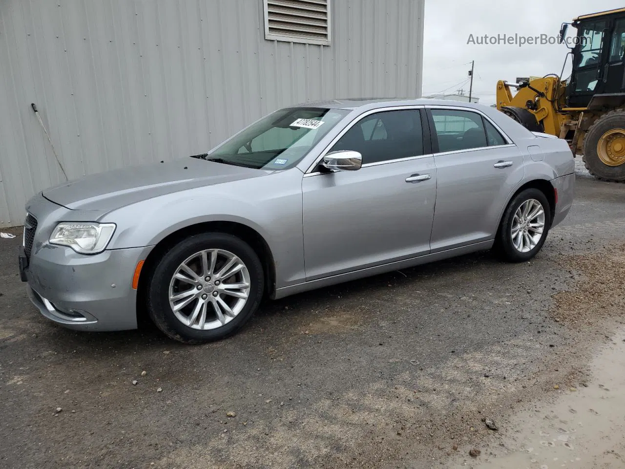 2016 Chrysler 300c  Silver vin: 2C3CCAEGXGH197947