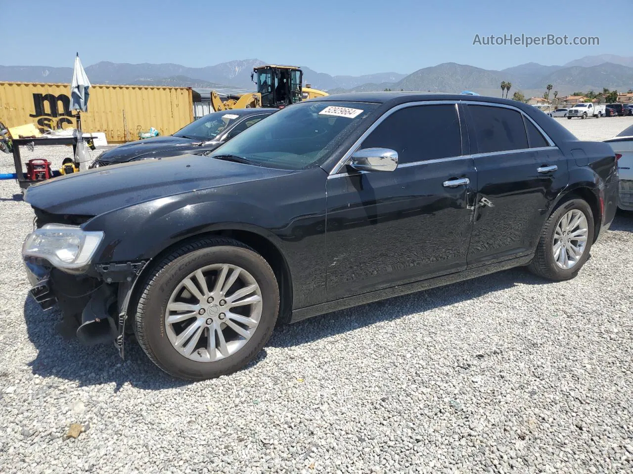 2016 Chrysler 300c  Black vin: 2C3CCAEGXGH320503