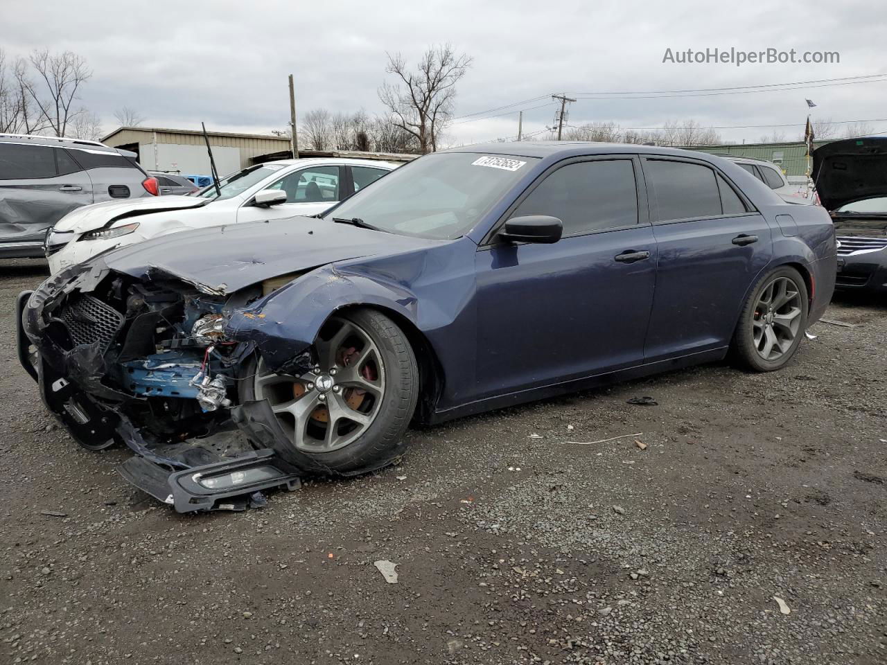 2016 Chrysler 300c  Синий vin: 2C3CCAEGXGH342243