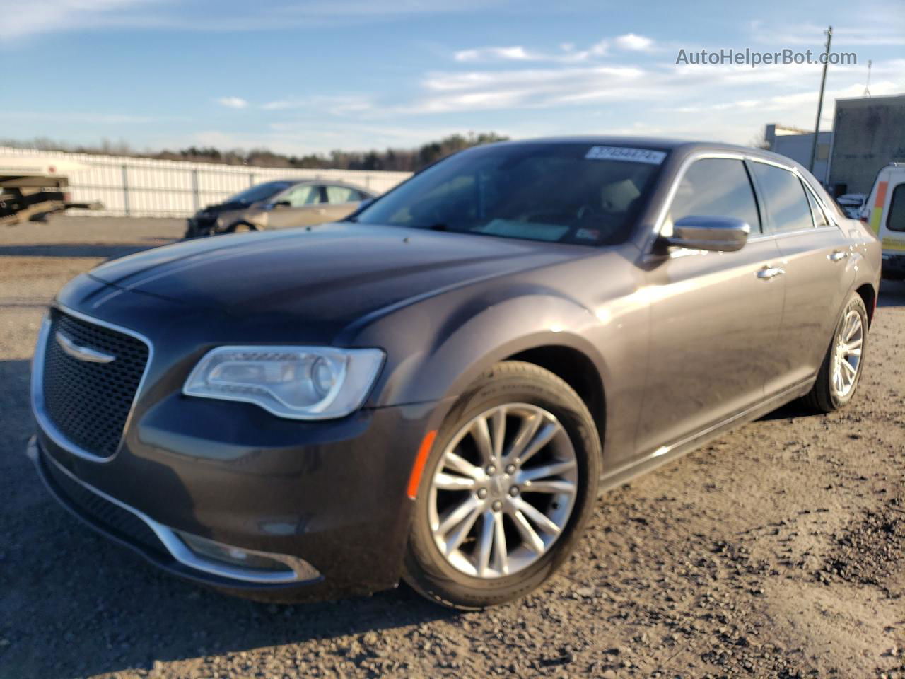 2016 Chrysler 300c  Gray vin: 2C3CCAEGXGH342940