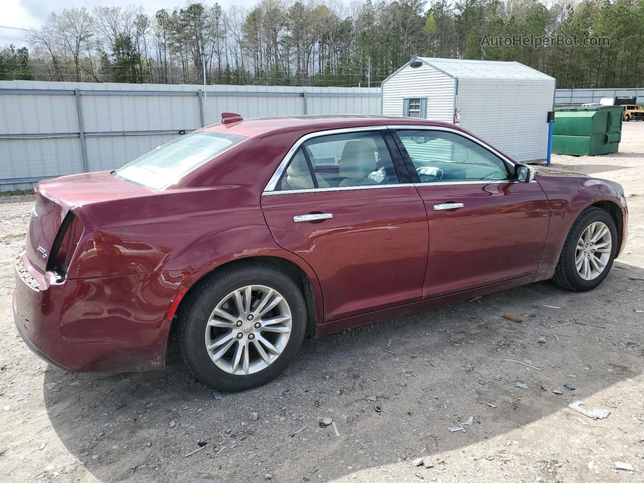 2016 Chrysler 300c  Burgundy vin: 2C3CCAEGXGH351170