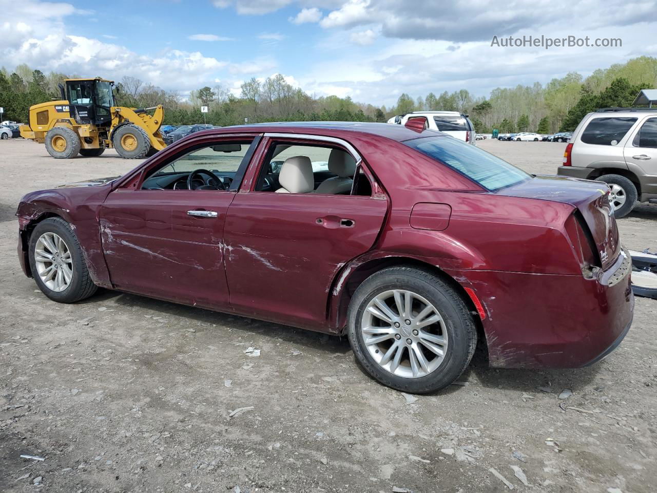 2016 Chrysler 300c  Burgundy vin: 2C3CCAEGXGH351170