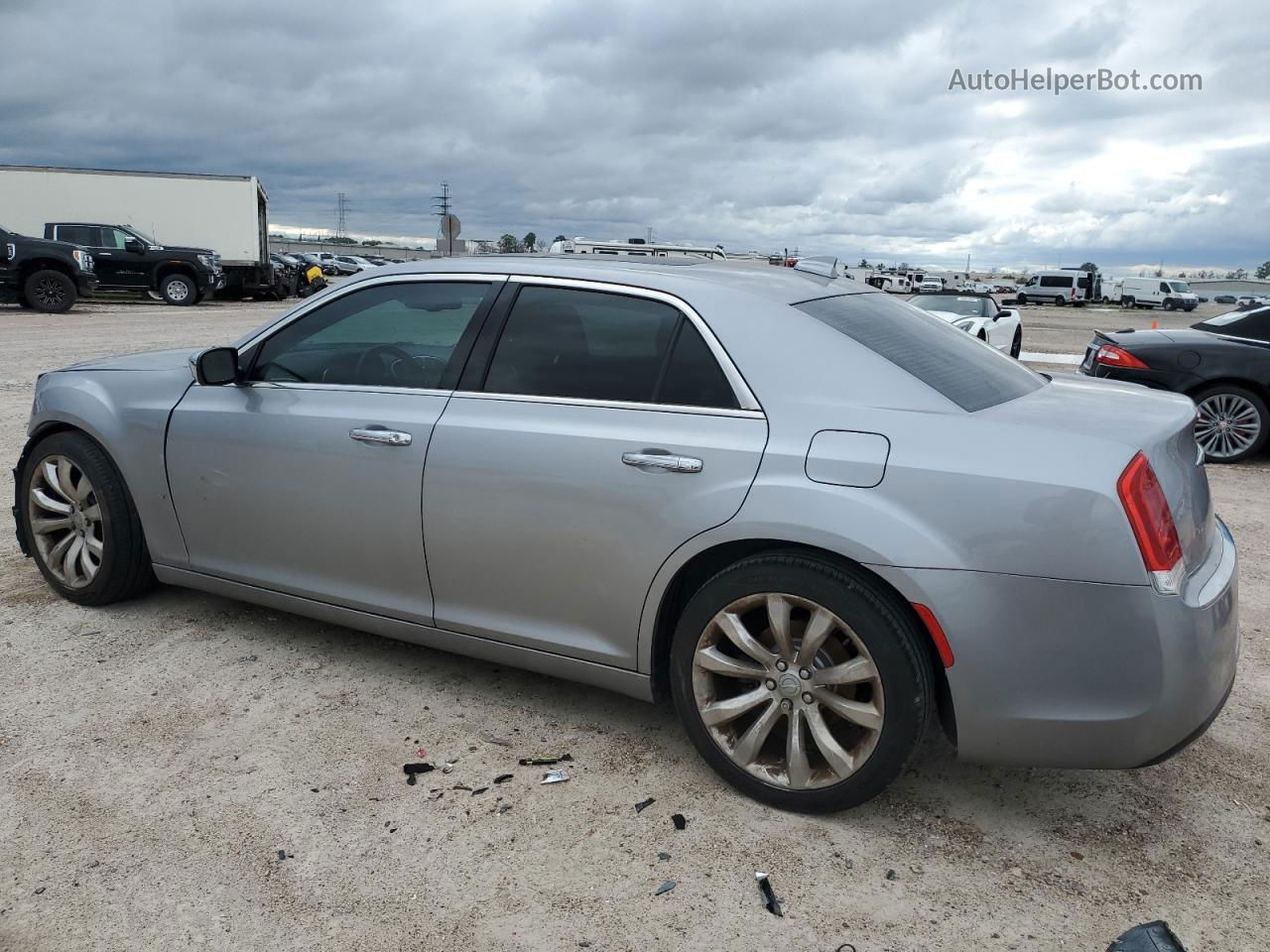 2016 Chrysler 300c  Gray vin: 2C3CCAEGXGH359351