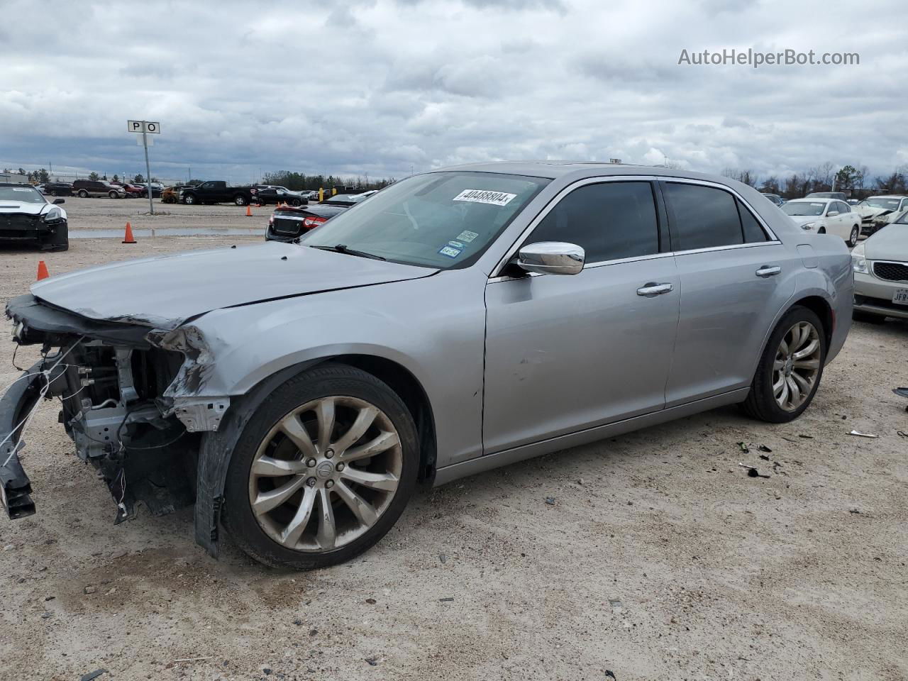 2016 Chrysler 300c  Gray vin: 2C3CCAEGXGH359351