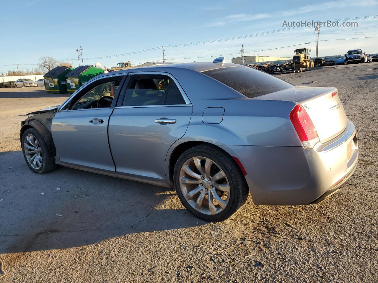 2017 Chrysler 300c  Gray vin: 2C3CCAEGXHH590834