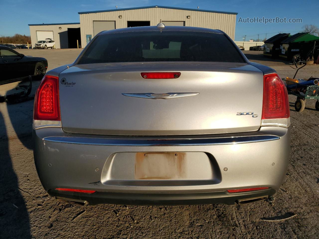 2017 Chrysler 300c  Gray vin: 2C3CCAEGXHH590834