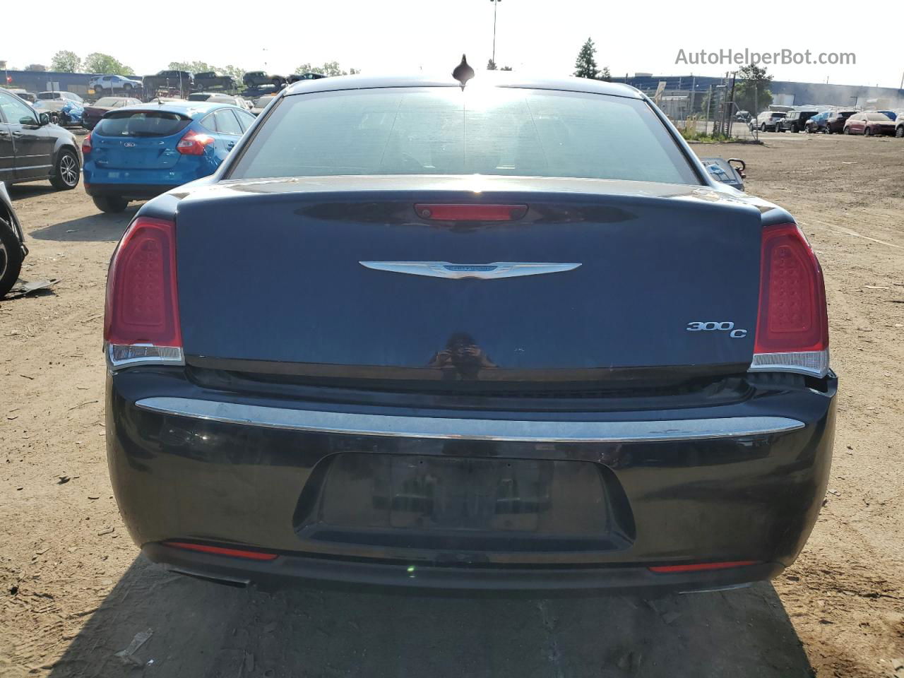 2017 Chrysler 300c  Black vin: 2C3CCAEGXHH596598