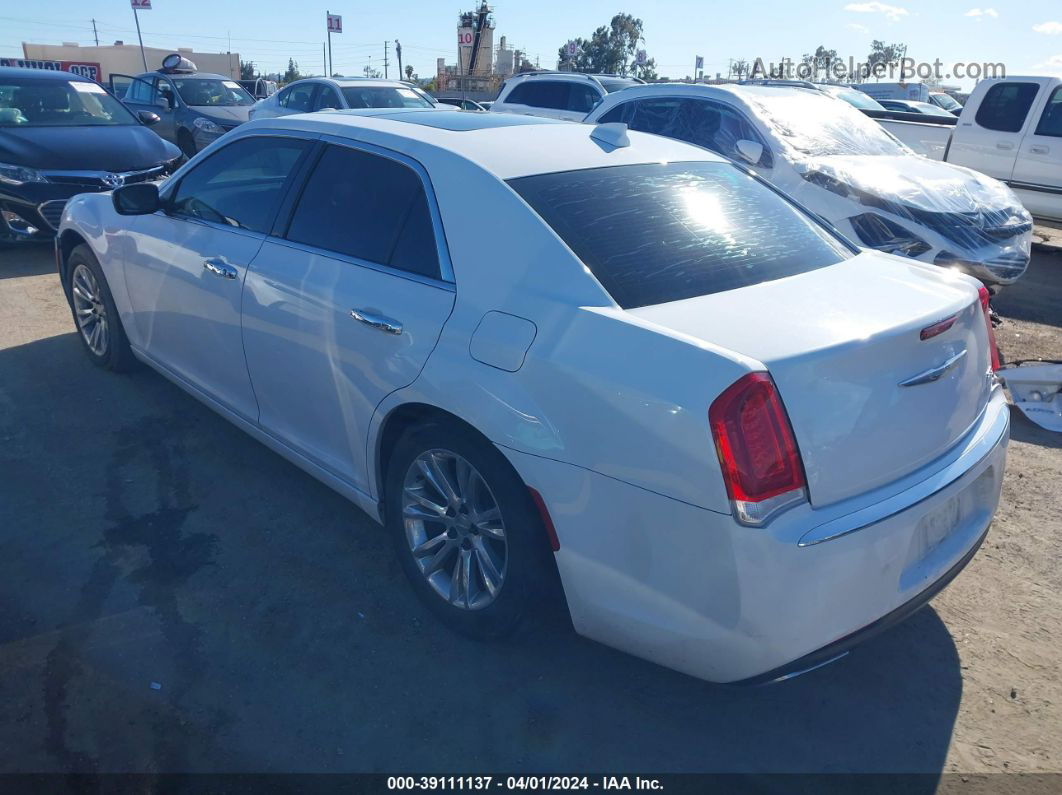 2017 Chrysler 300c   White vin: 2C3CCAEGXHH646108