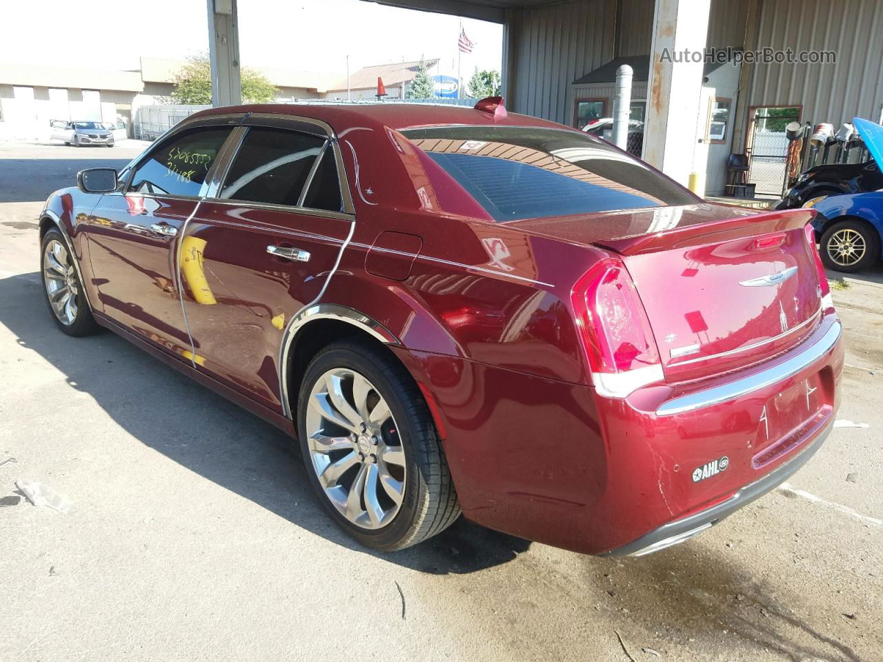 2019 Chrysler 300 Limited Maroon vin: 2C3CCAEGXKH705990