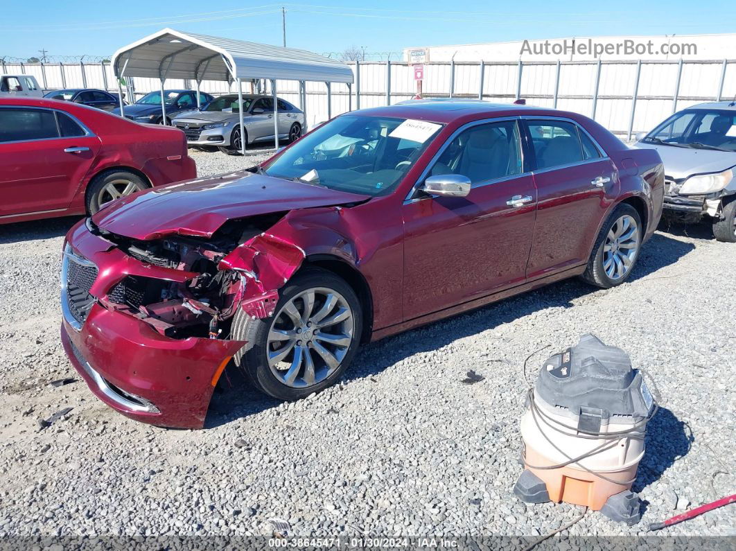 2017 Chrysler 300c   Burgundy vin: 2C3CCAET2HH596964