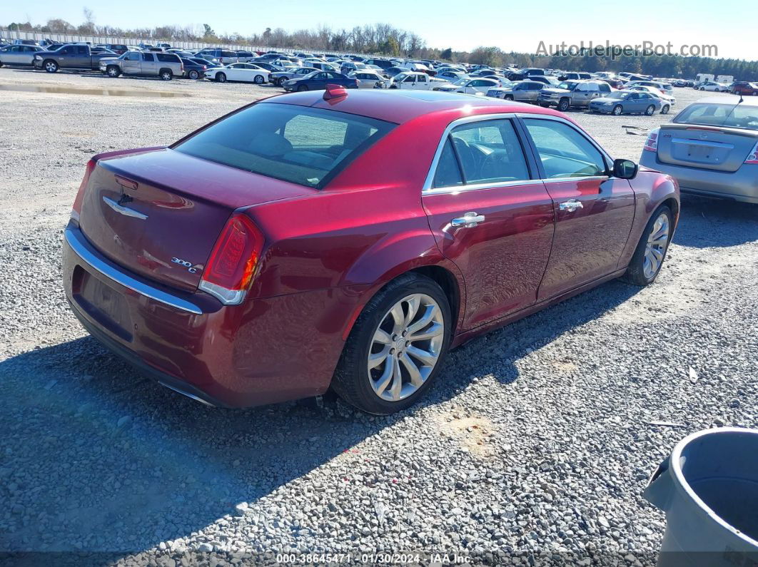 2017 Chrysler 300c   Burgundy vin: 2C3CCAET2HH596964