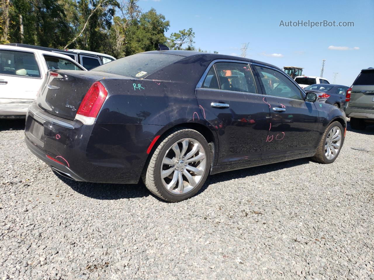 2017 Chrysler 300c  Gray vin: 2C3CCAET2HH628750