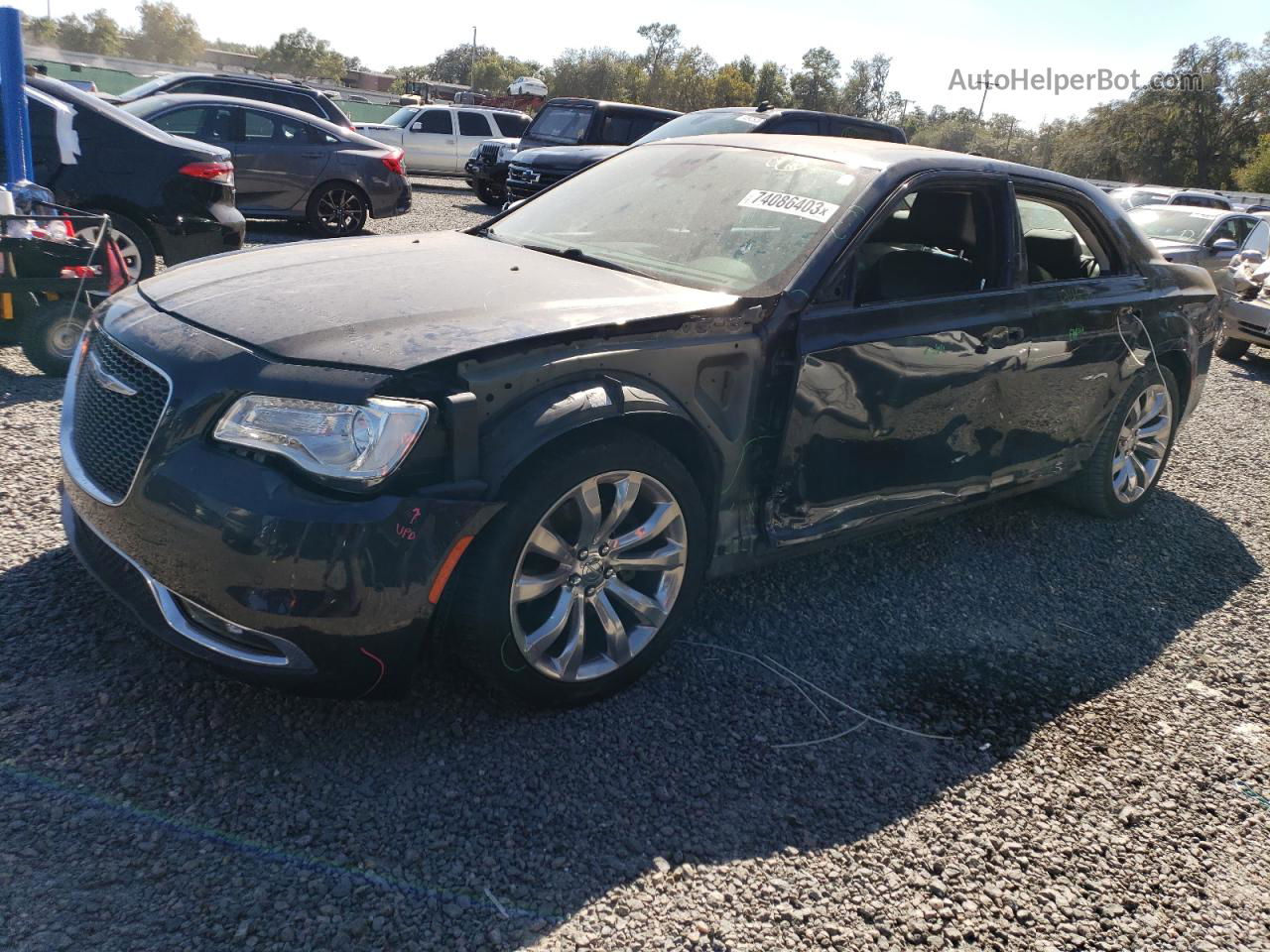 2017 Chrysler 300c  Серый vin: 2C3CCAET2HH628750