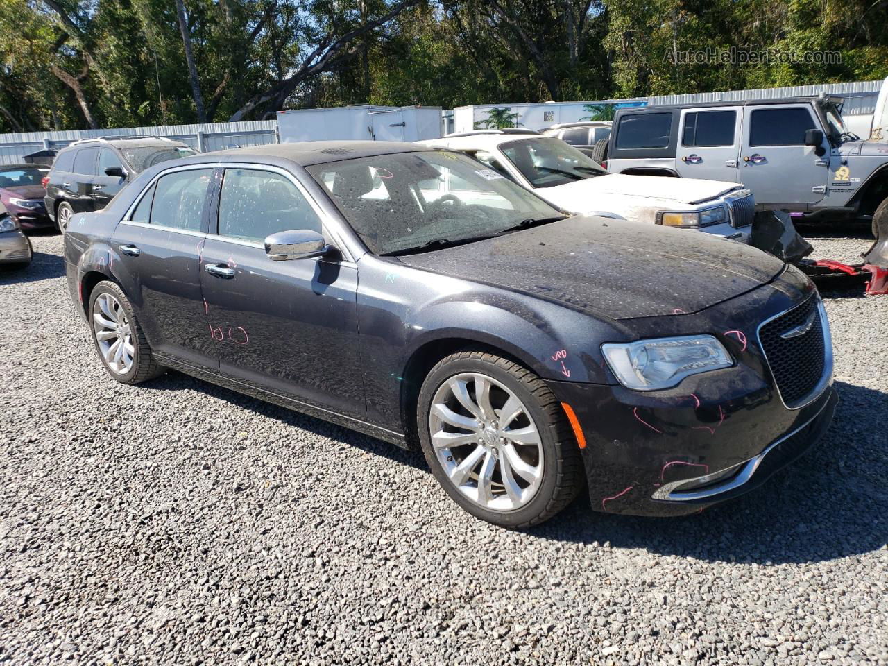 2017 Chrysler 300c  Gray vin: 2C3CCAET2HH628750