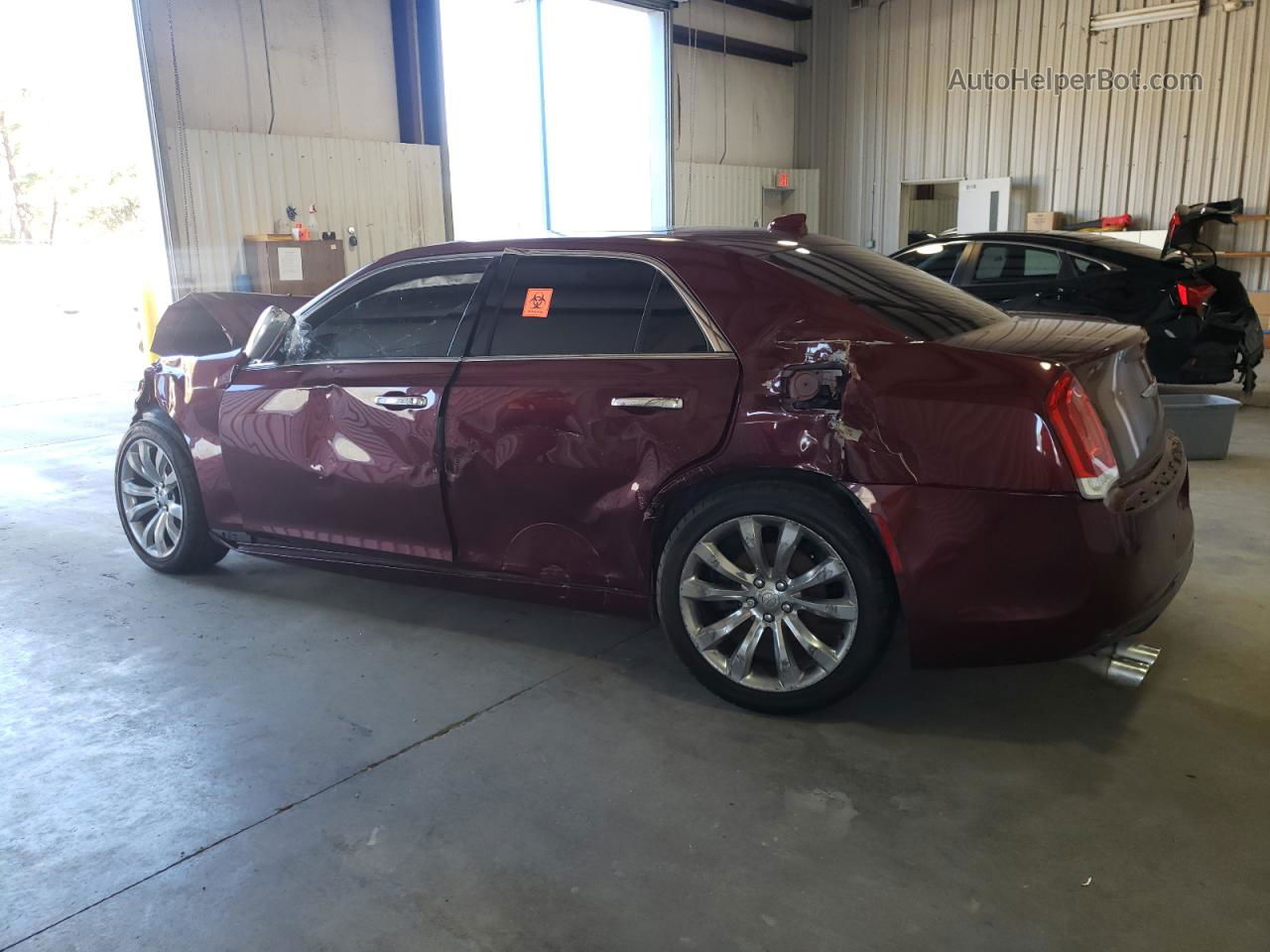 2016 Chrysler 300c  Maroon vin: 2C3CCAET9GH220132