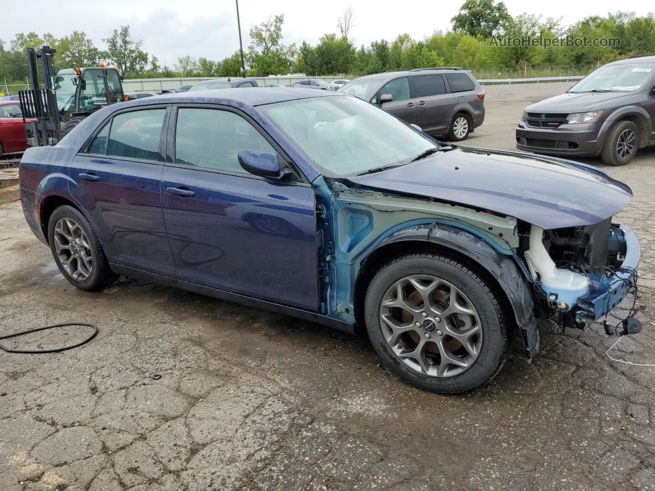 2016 Chrysler 300 S Blue vin: 2C3CCAGG0GH182662