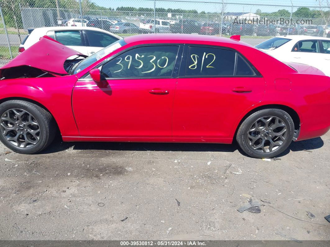 2017 Chrysler 300 300s Awd Red vin: 2C3CCAGG0HH538965