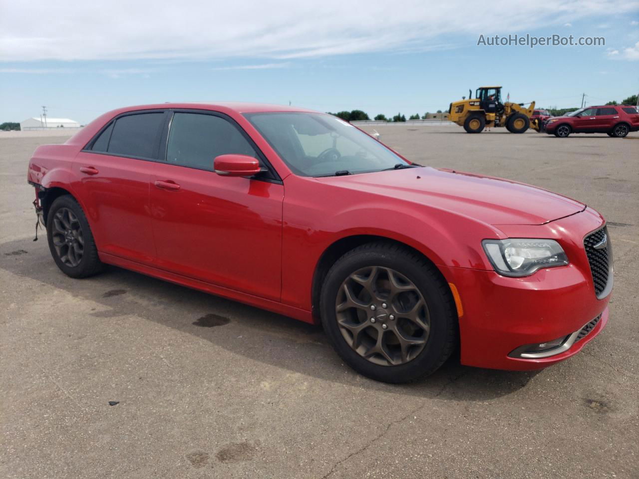 2017 Chrysler 300 S Красный vin: 2C3CCAGG0HH603880