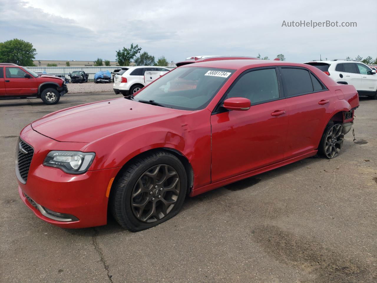 2017 Chrysler 300 S Red vin: 2C3CCAGG0HH603880