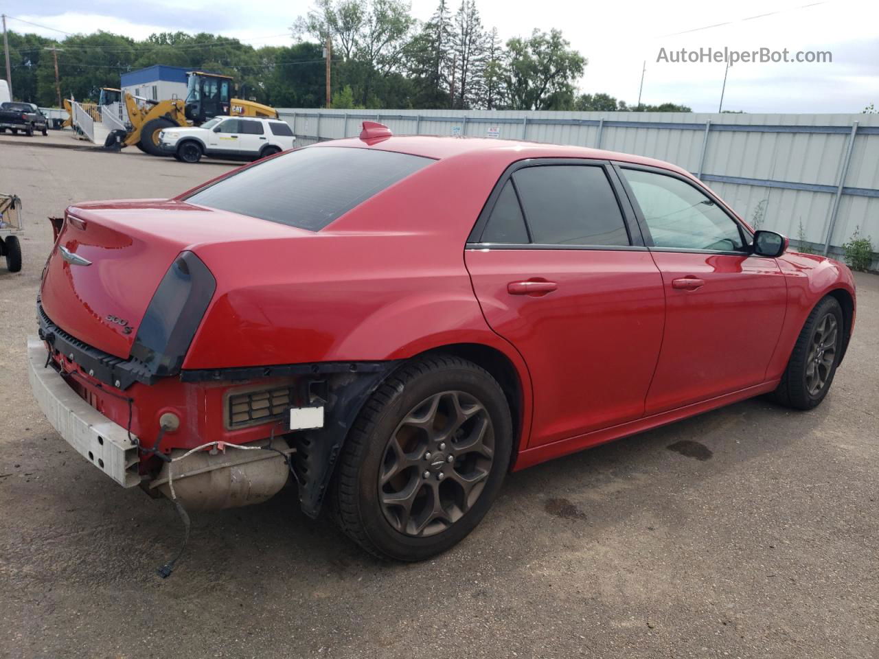 2017 Chrysler 300 S Red vin: 2C3CCAGG0HH603880