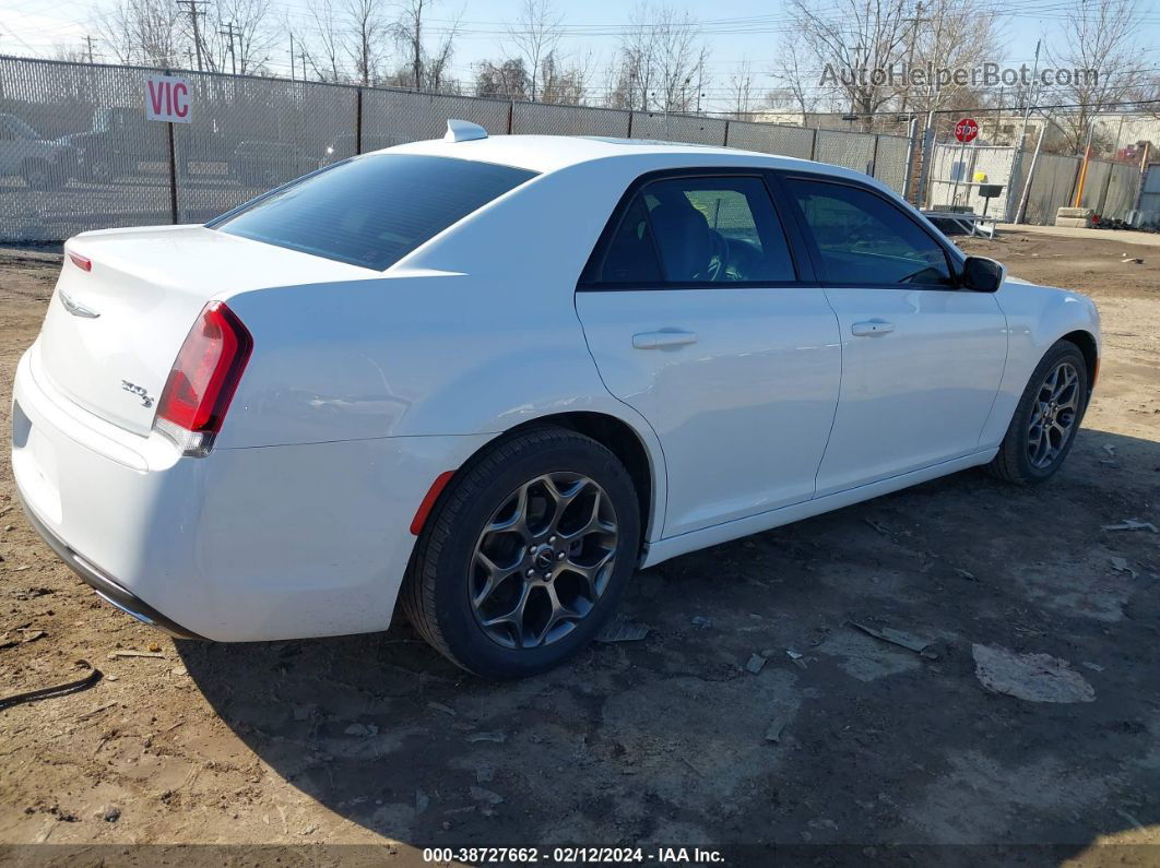 2017 Chrysler 300 300s Awd White vin: 2C3CCAGG0HH647863