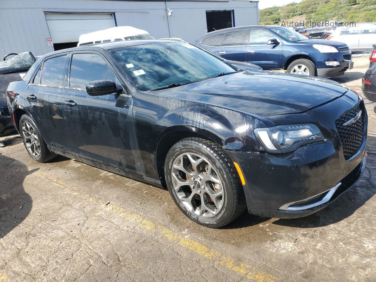 2016 Chrysler 300 S Черный vin: 2C3CCAGG1GH106786