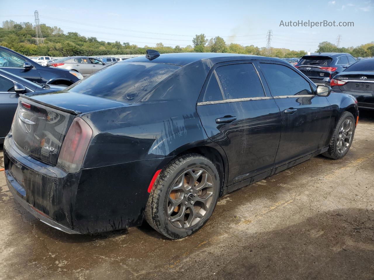 2016 Chrysler 300 S Черный vin: 2C3CCAGG1GH106786