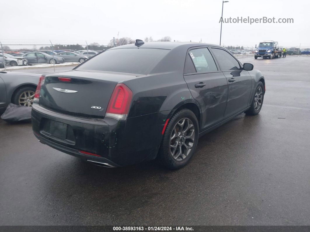 2016 Chrysler 300 300s Black vin: 2C3CCAGG1GH270359