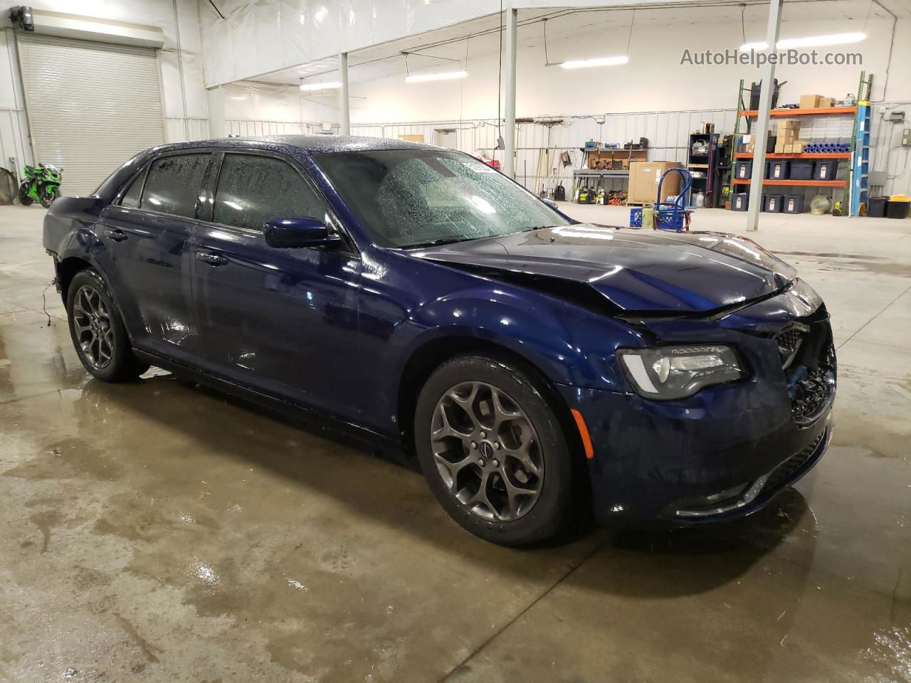 2017 Chrysler 300 S Blue vin: 2C3CCAGG1HH516828