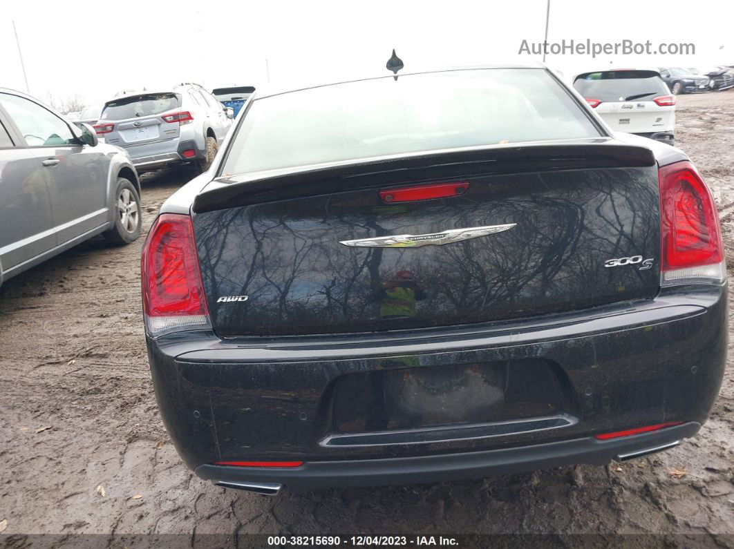 2017 Chrysler 300 300s Awd Black vin: 2C3CCAGG1HH527229