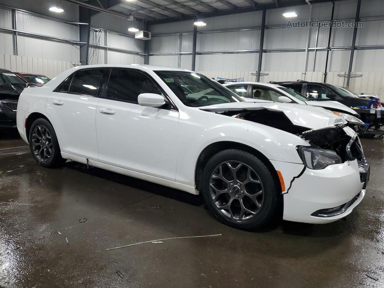 2017 Chrysler 300 S White vin: 2C3CCAGG1HH547139