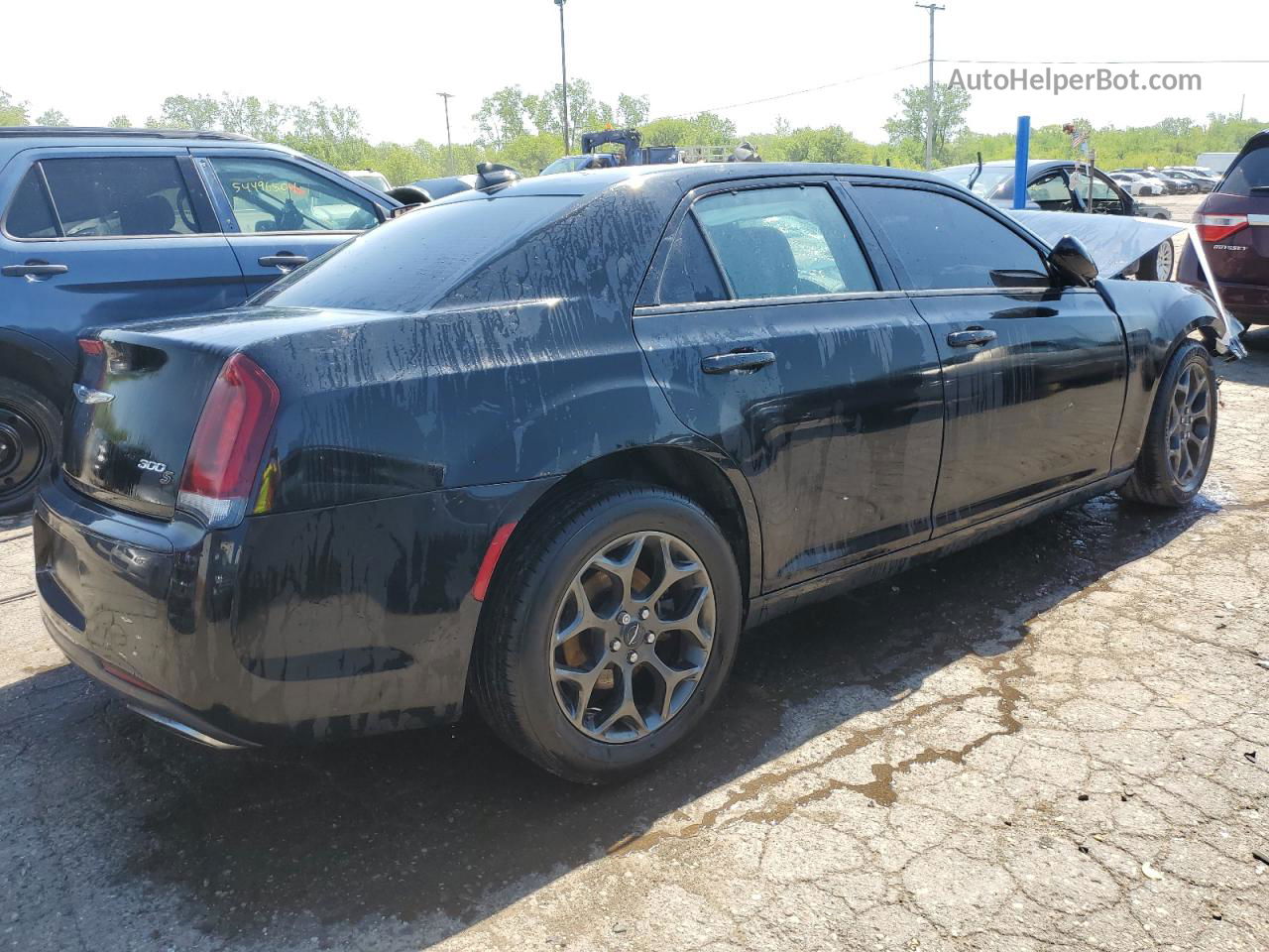 2017 Chrysler 300 S Black vin: 2C3CCAGG1HH648312