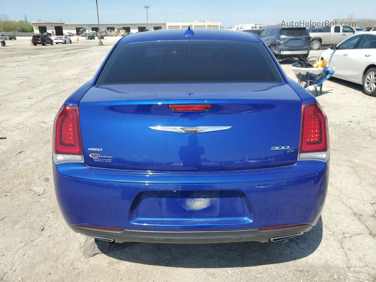 2019 Chrysler 300 S Blue vin: 2C3CCAGG1KH542921