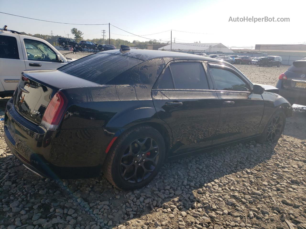 2019 Chrysler 300 S Черный vin: 2C3CCAGG1KH586241