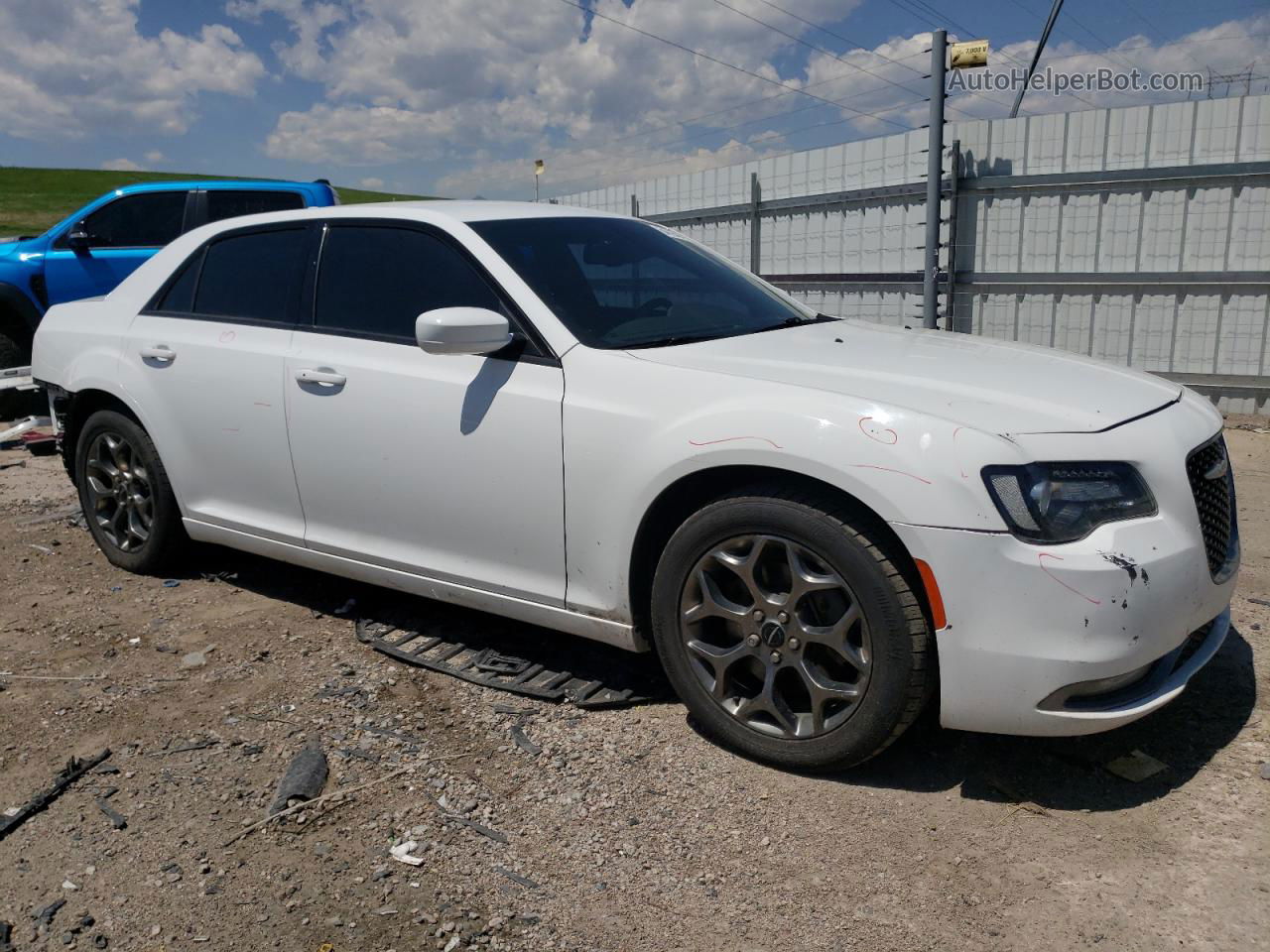 2016 Chrysler 300 S Белый vin: 2C3CCAGG2GH191458