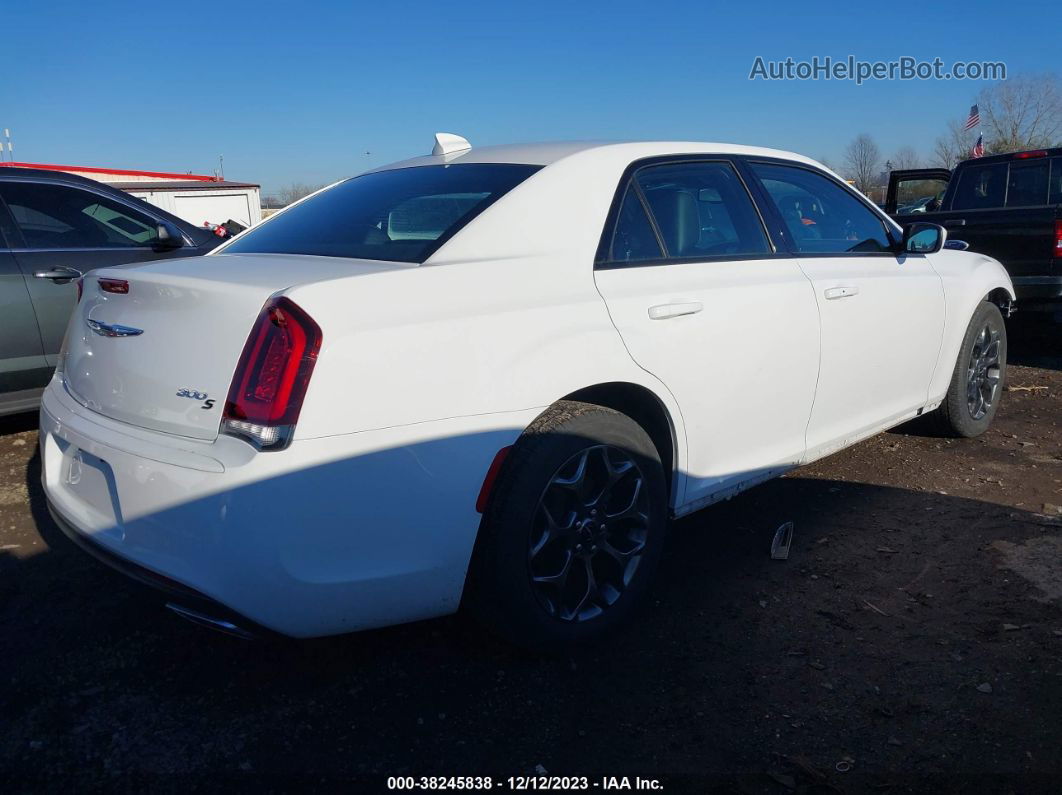 2016 Chrysler 300 300s White vin: 2C3CCAGG2GH209120