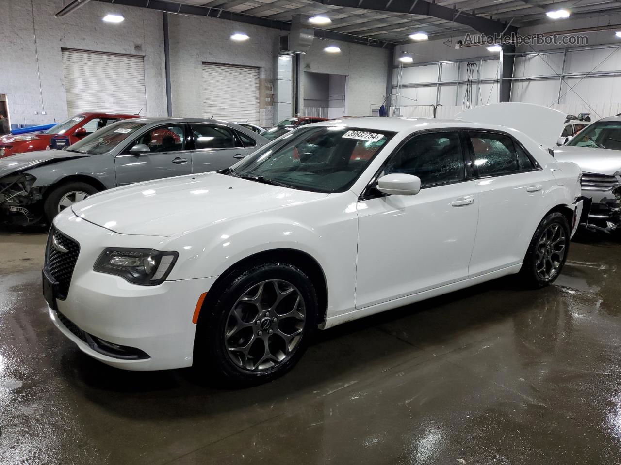 2016 Chrysler 300 S White vin: 2C3CCAGG2GH220683